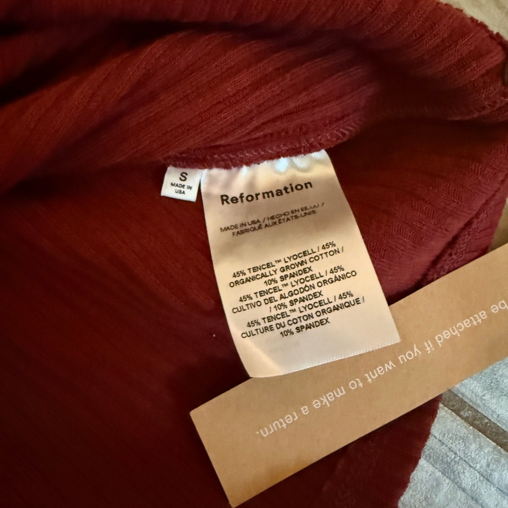 Reformation Cleona Knit Mini Dress - Picture 4 of 5